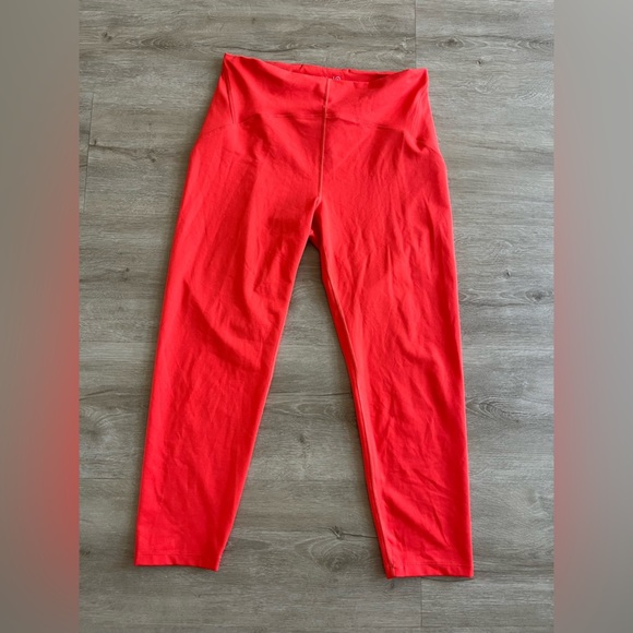 Outdoor Voices Flow 7/8 legging Red Orange SZ XL - Picture 2 of 7